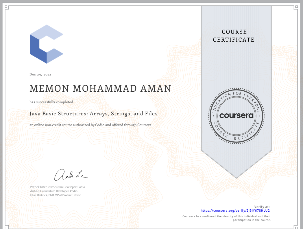 Certificate 4