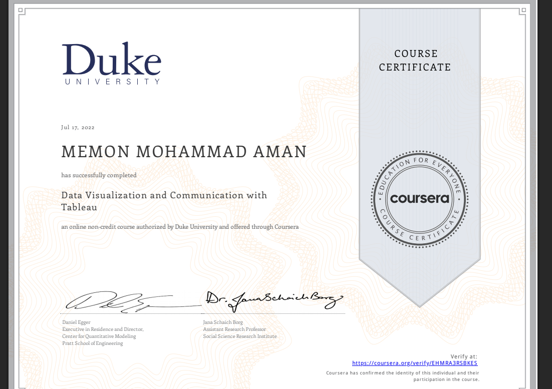 Certificate 6